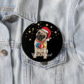 メリー星の下のWOOFマスパグドッグ 缶バッジ (インサイチュ)