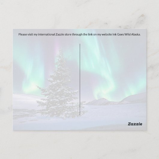 メリー横書き – はがき (裏面)