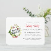 メリー水の色パーティの招待状。 シーズンカード (スタンド正面)