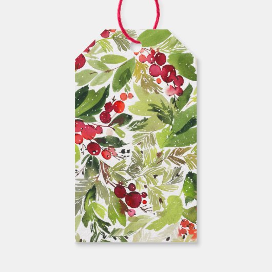 メリー水カラーフローラ企業の ギフトタグ (裏面)