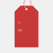 メリー牛フランスのの牛 ギフトタグ (裏面)