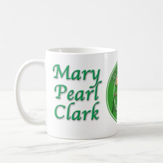 メリー真珠のマグ コーヒーマグカップ (左)