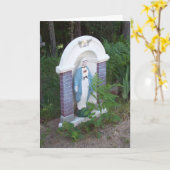 メリー神社カード カード (黄色い花)