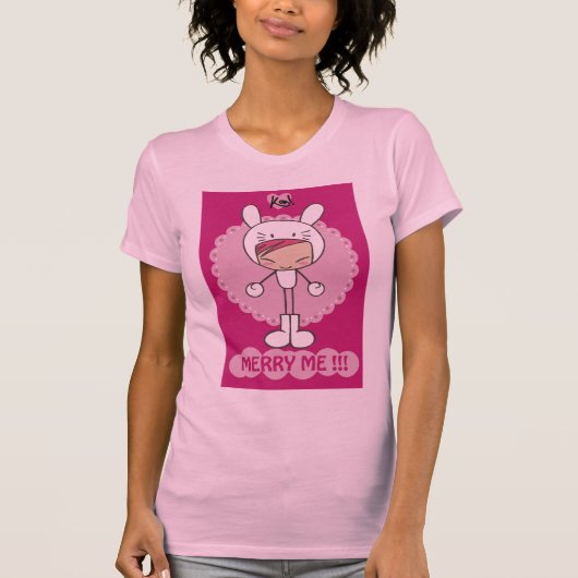 メリー私!!! Tシャツ (正面)