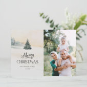 メリー素朴クリスマスの写真 シーズンカード (スタンド正面)