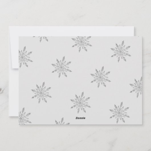 メリー素朴クリスマスの台本ビジネス企業の シーズンカード (裏面)