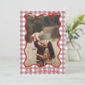 メリー素朴クリスマスの手引きレッドボウ シーズンカード (スタンド正面)