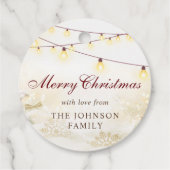 メリー素朴クリスマスパーティー フェイバータグ (裏面)