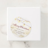 メリー素朴クリスマスパーティー フェイバータグ (インサイチュ)