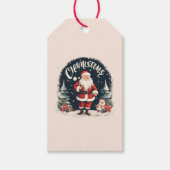 メリー素朴クリスマス&サンタジョーグ ギフトタグ (正面)