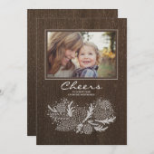 メリー素朴Holiday Photo シーズンカード (正面/裏面)