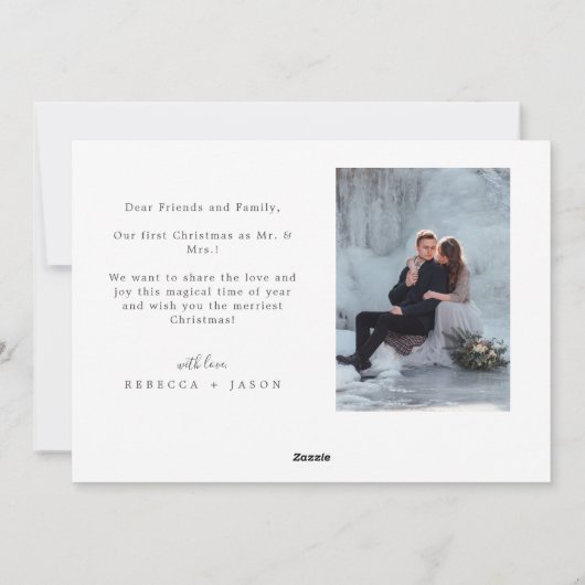 メリー結婚したリーミニマ結婚リストの写真 シーズンカード (裏面)