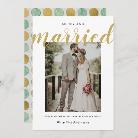 メリー結婚した夫結婚婦 シーズンカード (正面/裏面)
