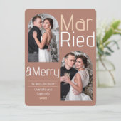 メリー結婚したJoy Christmas新結婚写真 シーズンカード (スタンド正面)