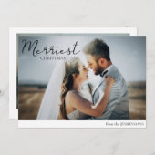 メリー結婚クリスマス シーズンカード (正面/裏面)
