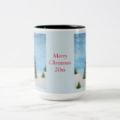 メリー絵を描スのコーパーソナライズされたヒマグ ツートーンマグカップ (中央)
