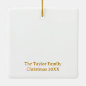 メリー聖降誕祭 セラミックオーナメント (裏面)