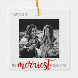 メリー聖降誕祭 セラミックオーナメント