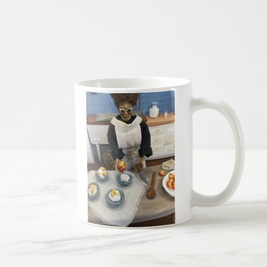 メリー腸チフス性の洗浄あなたの手のマグ コーヒーマグカップ (右)