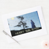 メリー至夜 長方形シール (封筒)