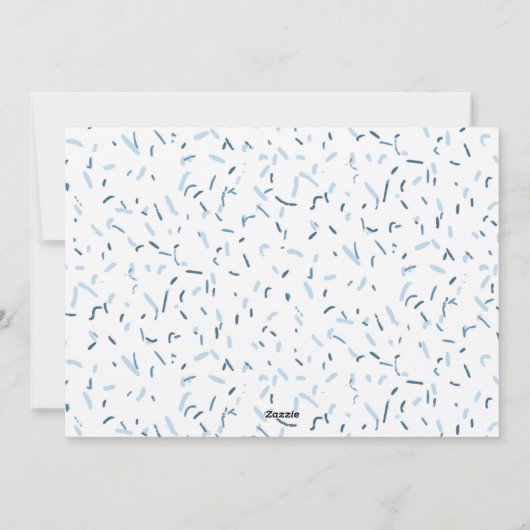 メリー航海の結婚したと、青いストライプ写真、2枚 シーズンカード (裏面)