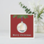 メリー航海のChristmas Customizable Flat Card カード (スタンド正面)