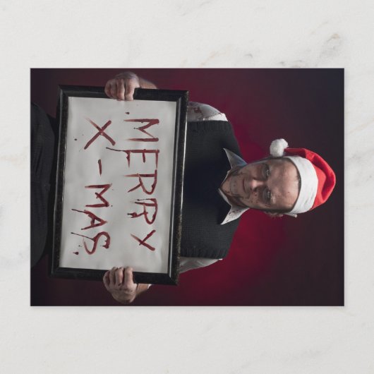 メリー血クリスマス シーズンポストカード (正面)