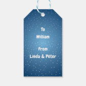 メリー雪だるま ギフトタグ (裏面)