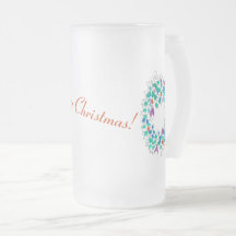 メリー霜の降りたクリスマスリース