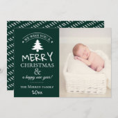 メリー願い//フォトホリデーカード シーズンカード (正面/裏面)