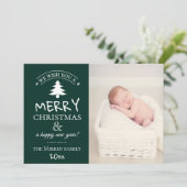 メリー願い//フォトホリデーカード シーズンカード (スタンド正面)