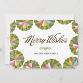 メリー願い 招待状 (正面)