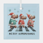 メリー馬 ガラスオーナメント (正面)