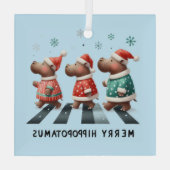 メリー馬 ガラスオーナメント (裏面)