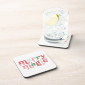 メリー魔法 – ホリカラフルデイタイポグラフィ コースター (右側)