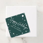 メリー魔法 |赤と白のスノーフレークの休日 フェイバータグ (インサイチュ)