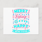 メリー魚釣りクリスマス ポストカード (正面)