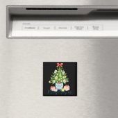 メリー麻雀クリスマスツリーシノワズリーホリデー マグネット (インサイチュ (食洗機))