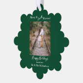 メリー&ほとんどミニマ結婚したリスト オーナメントカード (左)