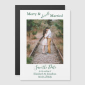 メリー＆ほぼ結婚しました 保存日付 マグネット (正面/裏面)