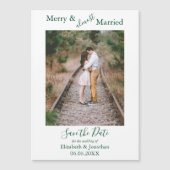 メリー＆ほぼ結婚しました 保存日付 マグネット (正面)