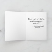 メリー・アンド・ブライト・ホース・ガール シーズンカード (内部)