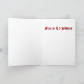 メリー、イエス・キリストおよび洗礼者ヨハネ シーズンカード (内部)