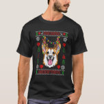 メリー ウーフマス コーギー サンタマフラー クリスマス ださい セーター