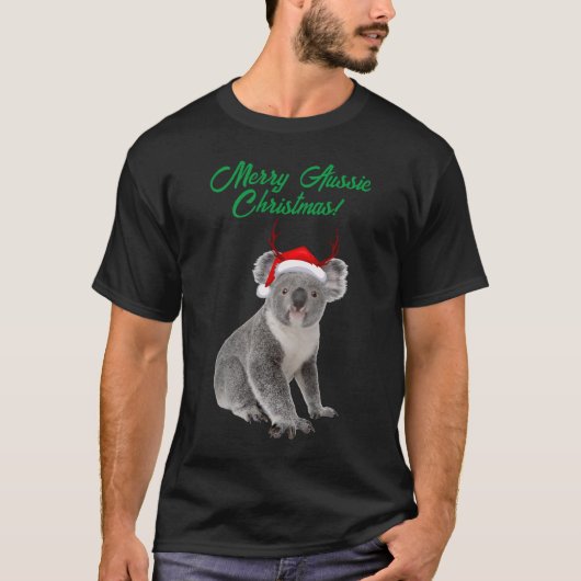 メリー・オージー・クリスマスコアラベア Tシャツ (正面)