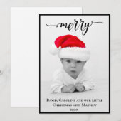 メリー 〜 オーダーメイド フォト シーズンカード (正面/裏面)