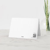 メリー＆オールシングスブライト | ホリデー クリスマス カード (裏面)