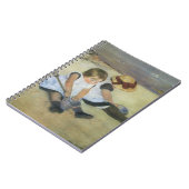 メリー・カサットによるビーチで遊ぶ子供たち ノートブック (左側)