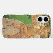 メリー・カサットによる赤ちゃんのリンゴを取る瞬間 Case-Mate iPhoneケース (裏面 (横))