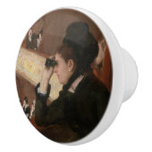 メリー・カサット - オペラのロッジ セラミックノブ (右)